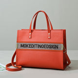 2025 Tote bag New new large-capacity bag  retro texture women's handbag Korean version fashion shoulder bag