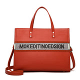 2025 Tote bag New new large-capacity bag  retro texture women's handbag Korean version fashion shoulder bag