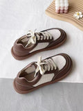 kamames Summer New Breathable Mesh Cloth Shoes Casual and Comfortable Retro Women's Shoes Lace-up Leather Shoes Artistic Style Shoes