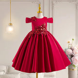 Kamames  Festival Wedding Banquet Evening Dress Girl Dress Baby Phoenix Waist Decorations Lolita Girl Princess Dress