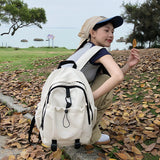 New Niche Original Leisure Style Student Schoolbag Backpack Travel Backpack Female School Bag for College Students