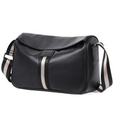 KAMAMES New Trendy Men's Bag Genuine Leather Men's Shoulder Bag Soft Cowhide Messenger Bag Leisure Sports Boys Stylish Bag