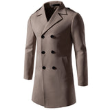 KAMAMES 2025  autumn new New Popular trade men's clothing casual business men's high quality sense solid color versatile coat