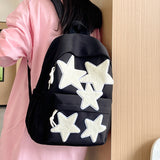 Customized Schoolbag Primary School Student  New Five-Pointed Star Backpack Junior High School Student Girl Cute Backpack