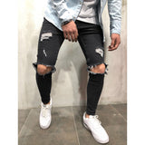 2025 2025 jeans new ripped slim men's trousers New special for 2025 station men's popular trousers