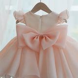 Kamames  Little Bridesmaid Girl Dress Princess Dress Fashionable Princess Girl Dress Little Flower Girl Baby Clothing Girls' Dresses