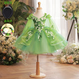 Kamames  FARCENT Children's Princess Dress Flower Girl Host Costume for Piano Performance Girl's Dress Birthday Children's Day