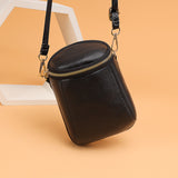 KAMAMES Mobile Phone Bag 2022 New Internet Celebrity Mini Small Cross Body Bag High-Grade First Layer Cowhide Western Style Shoulder Bag Fashion Women