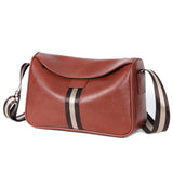 KAMAMES New Trendy Men's Bag Genuine Leather Men's Shoulder Bag Soft Cowhide Messenger Bag Leisure Sports Boys Stylish Bag