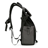 2025 Customized men's backpack fashion trend roll top expansion design high sense large capacity men's backpack