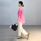 2025 spring and summer girl's heart ebony sauce, fried twill ramie cardigan with shirt top B0463