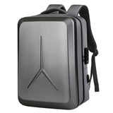 New Business Backpack High-Grade Three-Dimensional Hard Shell Men's Backpack Fashionable Multi-Functional Large Capacity Cross-Border Computer Bag