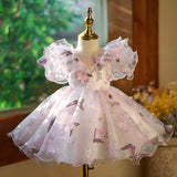 Kamames  Girl's Dress Little Girl FARCENT Umbrella Princess Dress Children's Host Piano Performance Children's Day Performance Costume