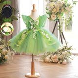 Kamames  FARCENT Children's Princess Dress Flower Girl Host Costume for Piano Performance Girl's Dress Birthday Children's Day