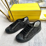 kamames Spring New FF Presbyopic Canvas Couple Casual Shoes Women's Shoes Sports Board Shoes Fashion Men and Women Lovers Shoes