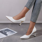 kamames High Heels Women's Shoes Women's Fashion Popular New Spring and Autumn Korean Style New Pointed Stiletto Heel Sexy Pumps Women