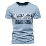 KAMAMES 2025 Processing  Men's popular Summer New Trend Printed T-Shirts 2025 Half-Sleeve Men's T-Shirts