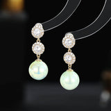 2025 Liyu jewelry factory direct sales earrings, one piece of hair s925 silver needle  sweet temperament flower pearl earrings