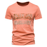 KAMAMES 2025 Processing  Men's popular Summer New Trend Printed T-Shirts 2025 Half-Sleeve Men's T-Shirts