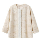 popular early autumn new retro new Chinese high-end coat light luxury loose casual thin national style top M9188