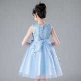 Kamames  Children's Princess Dress Summer Clothes Children's Wear Western Style Girls' Summer Dress Children Tulle Tutu Children's Day Performance Dress