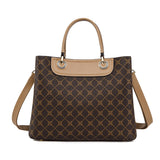 2025 Women's Handbag popular New Women's Bag Premium Light Luxury Large Capacity Women's Tote Bag Soft Leather Commuter Printed Bag