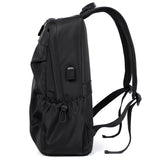 Koreanstyle Backpack Men's Business Casual Computer Bag Travel Bag Trend Middle School Student Schoolbag Printed Logo