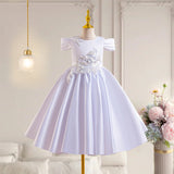 Kamames  Festival Wedding Banquet Evening Dress Girl Dress Baby Phoenix Waist Decorations Lolita Girl Princess Dress