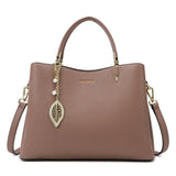 2025 Handbag Simple and fashionable large-capacity women's bag New versatile temperament mother bag Premium commuter shoulder bag