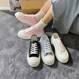 kamames Spring and Summer New Canvas Shoes Women's Cute Japanese Style Thick Sole Increased Ugly and Cute Big Head Shoes Tide Retro Easy Matching White Shoes