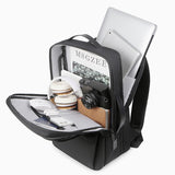 2025 Men's Business Backpack Premium Sense Anti-Splash Commuter Travel Backpack Large Capacity USB Extended Backpack