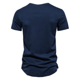KAMAMES 2025 trend men's short-sleeved casual T-shirt 2025 pure cotton youth sports printing Popular trade men's T-shirt