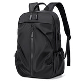 Koreanstyle Backpack Men's Business Casual Computer Bag Travel Bag Trend Middle School Student Schoolbag Printed Logo