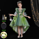 Kamames  FARCENT Children's Princess Dress Flower Girl Host Costume for Piano Performance Girl's Dress Birthday Children's Day