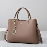 2025 Handbag Simple and fashionable large-capacity women's bag New versatile temperament mother bag Premium commuter shoulder bag