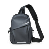 2025 Crossbody bag men's shoulder small backpack men's breast bag women's cycling sports mountain climbing satchel lightweight sports breast bag