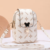 KAMAMES Summer New Chain Bag Korean Style Simple Small Square Bag Fashion All-Match Shoulder Messenger Bag Trendy Mini Phone Bag Women