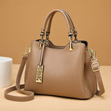 2025 wholesale women's handbag new temperament large capacity shoulder messenger bag simple  tote bag women