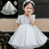 Kamames  Children's Princess Dress High-End Western Style Girl Infant Little Flower Girl Baby One Year Old Birthday Party Formal Dress