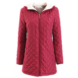 2023 winter foreign trade hot sale light and thin hooded long-sleeved cotton-padded clothes waist slim-fitting medium and long cotton-padded clothes cotton-padded clothes jacket women