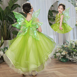 Kamames  FARCENT Children's Princess Dress Flower Girl Host Costume for Piano Performance Girl's Dress Birthday Children's Day