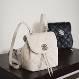 KAMAMES 2025 Bag Korean niche leather backpack women's popular new fashion backpack design sense large capacity bag