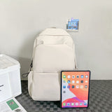 2025 New backpack wholesale 2025n retro casual junior high school student backpack high value travel backpack