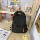 South Korea Schoolbag Female Ins Mori All-Match Backpack Korean Simple High School Junior High School Student Japanese Style Good-looking Backpack