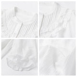 Spring new lace cardigan shirt skirt Tencel two-piece set light luxury temperament elegant pure white set M4061