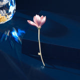 2025 Lily brooch Guochao Chinese style elegant temperament corsage sweater cardigan simple pin cheongsam Hanfu accessories