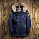 KAMAMES 2025 Low price clearance!! Padded-on men's winter Korean version trend thickened medium and long hooded casual jacket trendy padded jacket