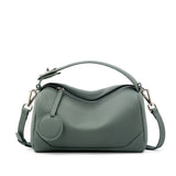 KAMAMES 2025 TOGO first-layer cowhide women's bag fashion leather New Boston bag versatile trend portable messenger bag