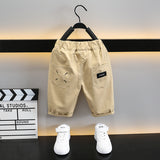 KAMAMES Children's Clothing Wholesale Boys' Simple Bermuda Shorts Summer New Foreign Trade Pants Korean Style Children Summer Capri Pants