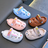 KAMAMES Summer Children's Sandals Girls' Cute Non-Slip Soft Bottom Children Shit Feeling Rabbit Princess Beach Hole Shoes